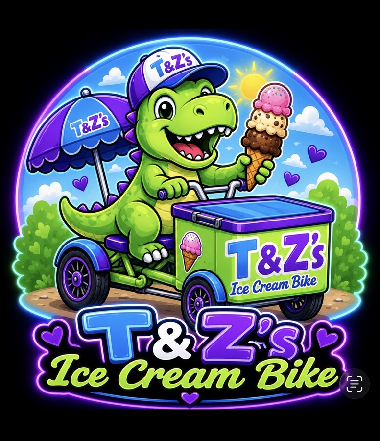 T&Z's Ice Cream Bike logo